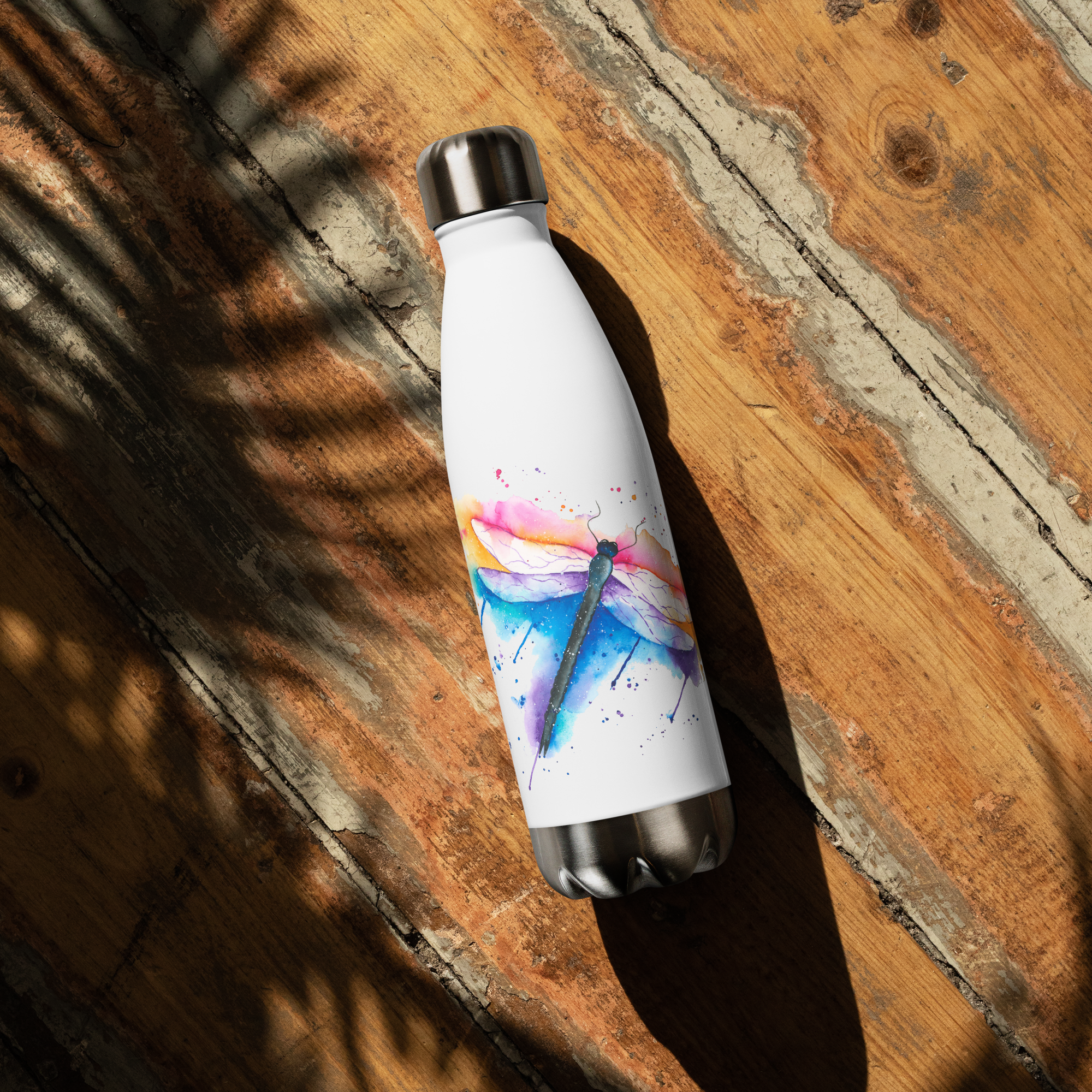 Dragonfly water bottle