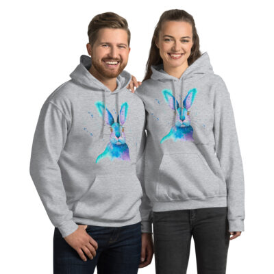 Blue Rabbit Hoodie